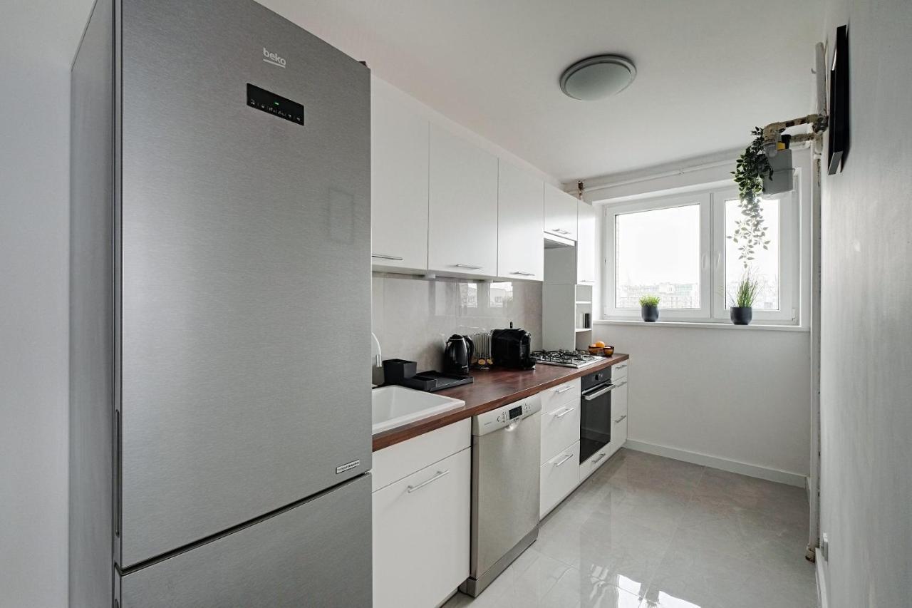 Warsaw Inside Solec With Private Parking Apartment Exterior photo